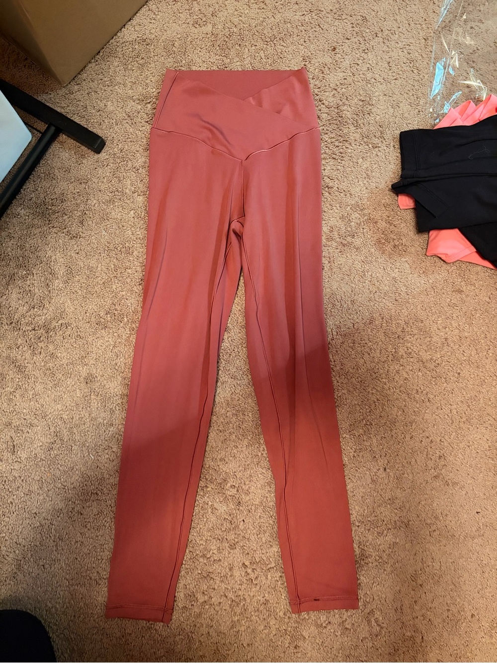 aerie High-Waist Leggings in Rose Mauve